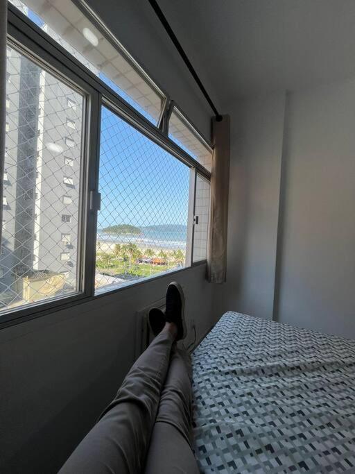 Vista Mar, Moderno Para Relaxar. Apto Completo ! São Vicente Esterno foto
